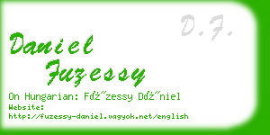 daniel fuzessy business card